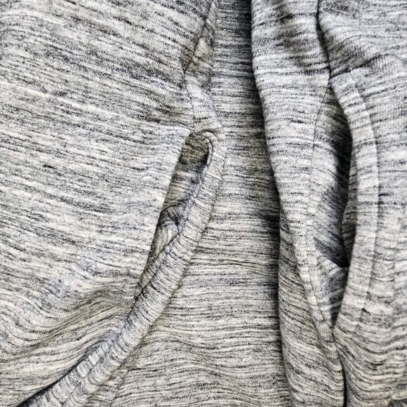 GAP Sherpa-Lined Space Dye Cardigan Sweater Jacket Coat Gray Large Cozy Comfy - Picture 8 of 8